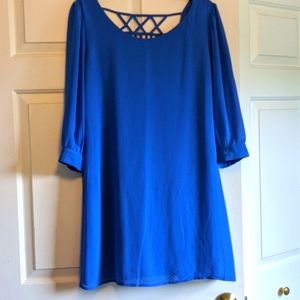 Sky blue dress, size xl